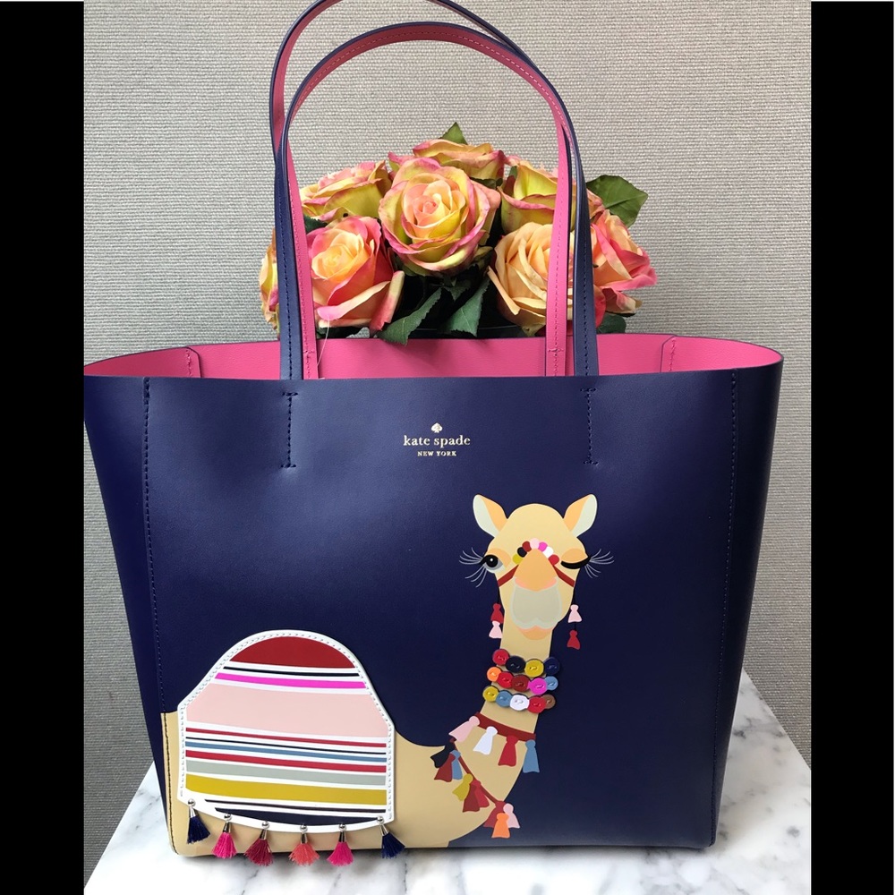 Like NEW Kate Spade Spice Things Up Camel Luvvie Tote